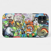 Graffiti Fun Case-Mate iPhone Case (Achterkant (horizontaal))