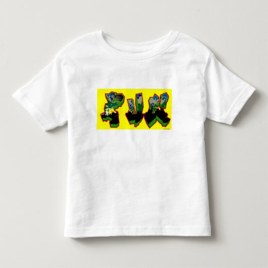Graffiti Fun Long-Sleeved Kind T-Shirts - Gifts (Voorkant)