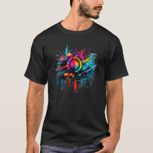 Graffiti Fusion Verhoog uw stijl met Urban Art T-shirt