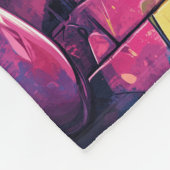 Graffiti GameController Stedelijk Patroon Gamer Ka Fleece Deken (Hoek)