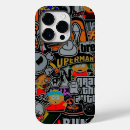 Graffiti gaming Case-Mate iPhone 14 pro hoesje