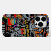 Graffiti gaming Case-Mate iPhone case (Achterkant (horizontaal))