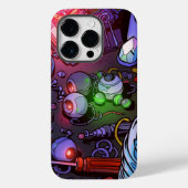 Graffiti gaming Hoesje-Mate iPhone case (Achterkant)