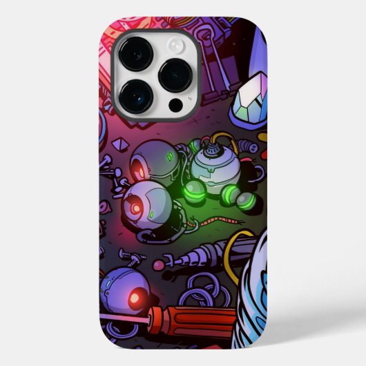 Graffiti gaming Hoesje-Mate iPhone case (Achterkant)