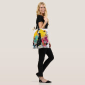 Graffiti Garden Muse Riso Dubbelzijdig🎨🌿 Tote Bag (Op model)