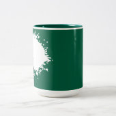 Graffiti & Garden Tweekleurige Koffiemok (Center)