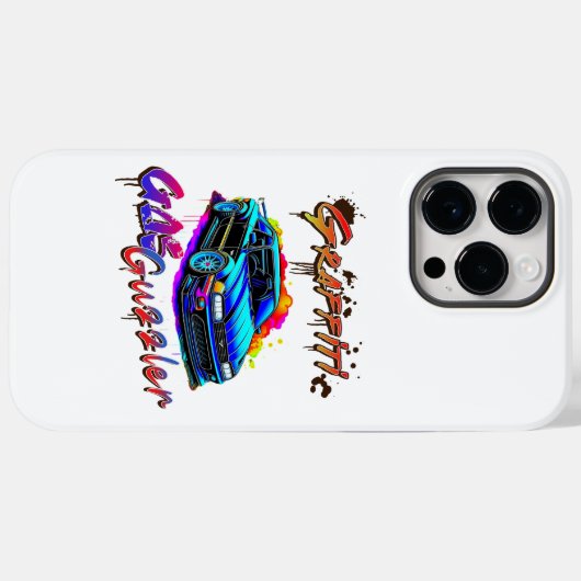 GRAFFITI GAS GUZZLER - DRIFT CAR Case-Mate iPhone CASE (Achterkant (horizontaal))