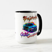 GRAFFITI GAS GUZZLER - DRIFT CAR MOK (Voorkant rechts)