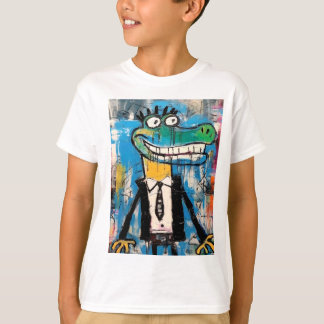 Graffiti Gator Street Art Crocodile T-shirt