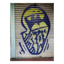 Graffiti gefotografeerd in Shinjuku, Japan