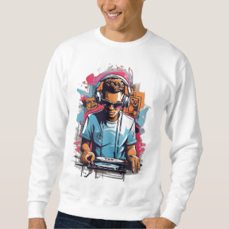 Graffiti-geïnspireerd DJ Sweatshirt