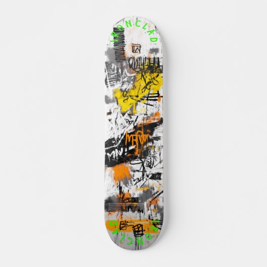 Graffiti-geïnspireerd ontwerp en gedurfde Abstract Persoonlijk Skateboard (Voorkant)