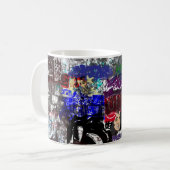 Graffiti gepersonaliseerd Mug Koffiemok (Voorkant links)