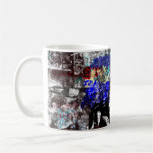 Graffiti gepersonaliseerd Mug Koffiemok (Links)