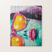 Graffiti girl 252 puzzel (Verticaal)