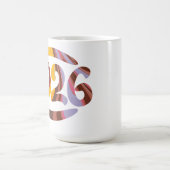 Graffiti Glow: New Year Street Vibes Tee Koffiemok (Center)