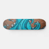 Graffiti golf persoonlijk skateboard (Horizontaal)