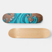 Graffiti golf persoonlijk skateboard (Horizontaal)