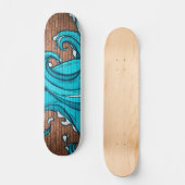 Graffiti golf persoonlijk skateboard (Voorkant)