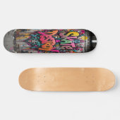 Graffiti Grind Deck Edition 1 Persoonlijk Skateboard (Horizontaal)