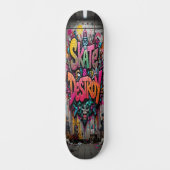 Graffiti Grind Deck Edition 1 Persoonlijk Skateboard (Voorkant)