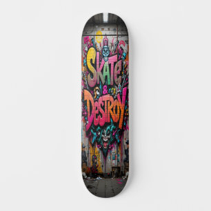 Graffiti Grind Deck Edition 1 Persoonlijk Skateboard