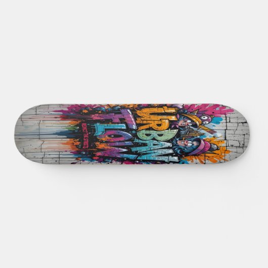Graffiti Grind Deck Edition 2 Persoonlijk Skateboard (Horizontaal)