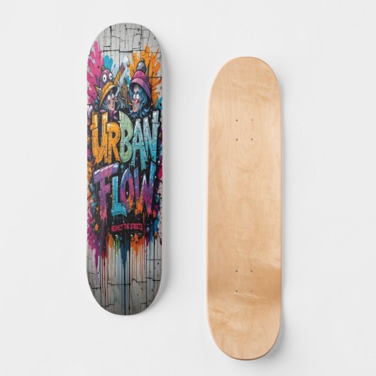 Graffiti Grind Deck Edition 2 Persoonlijk Skateboard (Voorkant)