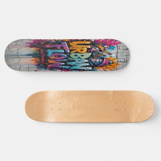 Graffiti Grind Deck Edition 2 Persoonlijk Skateboard (Horizontaal)