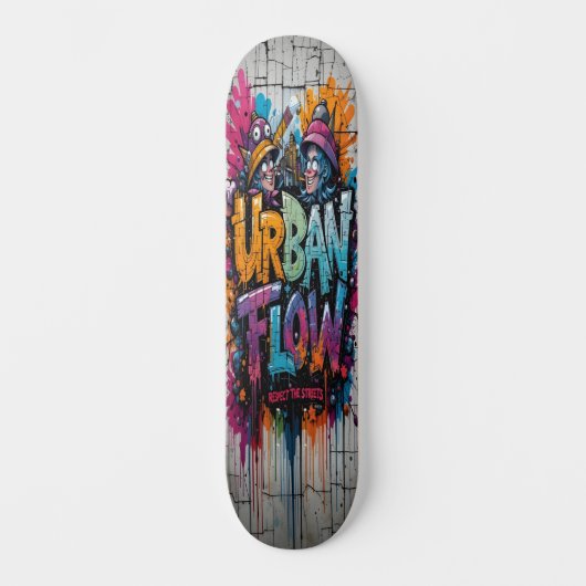 Graffiti Grind Deck Edition 2 Persoonlijk Skateboard (Voorkant)