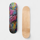 Graffiti Grind Deck Edition 4 Persoonlijk Skateboard (Voorkant)
