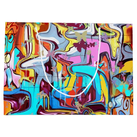 Graffiti Groot Cadeauzakje (Achterkant)