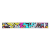 Graffiti Grosgrain Lint (Voorkant)