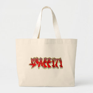 Graffiti Grote Tote Bag