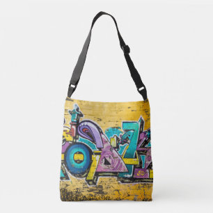Graffiti, Grundarfjordur, IJsland Crossbody Tas