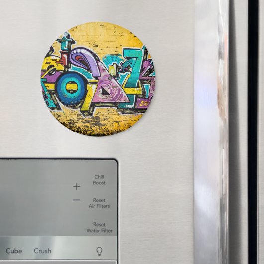 Graffiti, Grundarfjordur, IJsland Magneet (Insitu (Koelkast))