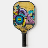 Graffiti, Grundarfjordur, IJsland Pickleball Paddle (Voorkant)