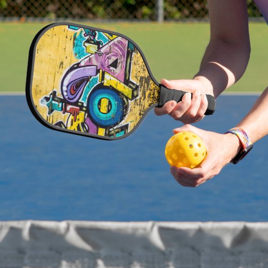 Graffiti, Grundarfjordur, IJsland Pickleball Paddle (Insitu)