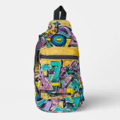 Graffiti, Grundarfjordur, IJsland Sling Bag (Voorkant)