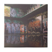 Graffiti Grunge Design Tegeltje (Voorkant)