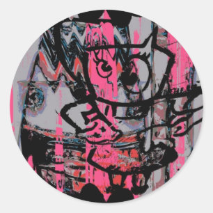 Graffiti grunge grafische sticker