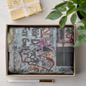 Graffiti Grunge Stedelijke Straatmuur Kunst Tissuepapier (Geschenk)