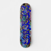 Graffiti HARDCORE Skateboard (Voorkant)