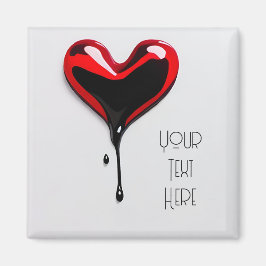 graffiti hart Magneet art deco