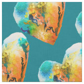 Graffiti hart waterverf straatkunst stof (Close Up)