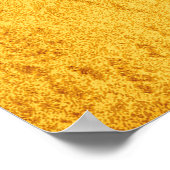 Graffiti hartgoud waterverf kunst poster (Hoek)