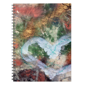 Graffiti Heart Blank Journal Notitieboek