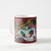 Graffiti Heart Mok met Henri Nouwen Quote (Voorkant links)