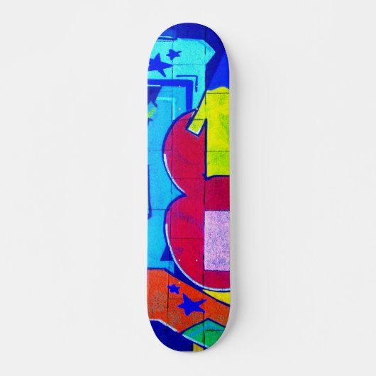 Graffiti Heart Persoonlijk Skateboard (Voorkant)