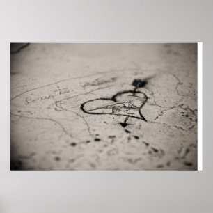 Graffiti Heart Poster